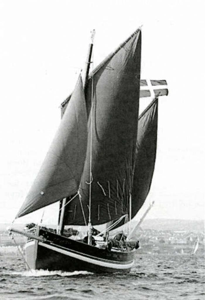 This image may or may not be the Mystery but it gives a good impression of how the Mystery would have looked (photo courtesy of Newlyn Archive)